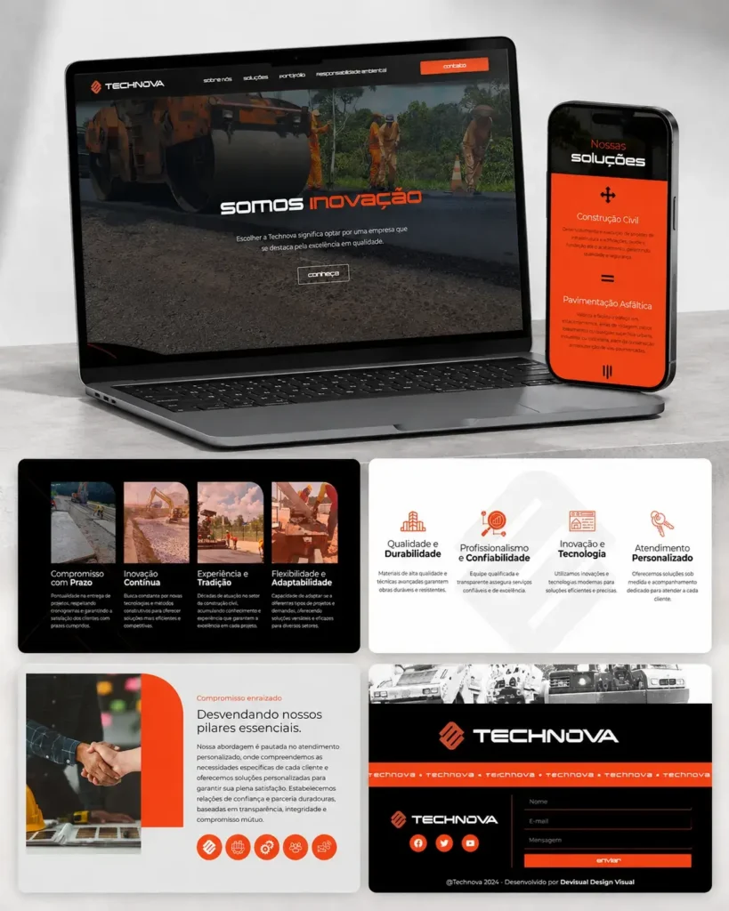 Projeto Technova Construtora